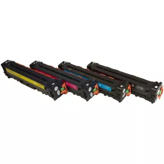 MultiPack Toner TonerPartner PREMIUM für HP CF210X, CF211A, CF212A, CF213A, black + color (schwarz + farbe)