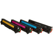MultiPack Toner TonerPartner PREMIUM für HP CF380X, CF381A, CF382A, CF383A, black + color (schwarz + farbe)