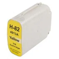 Tintenpatrone TonerPartner PREMIUM für HP 82 (C4913AE), yellow (gelb)