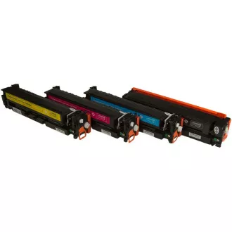 MultiPack Toner TonerPartner PREMIUM für HP CF540A, CF541A, CF542A, CF543A, black + color (schwarz + farbe)