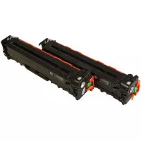 MultiPack Toner TonerPartner PREMIUM für HP 125A (CB540AD), black (schwarz )