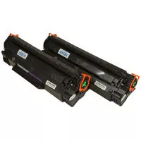 MultiPack Toner TonerPartner PREMIUM für HP 35A (CB435AD), black (schwarz )