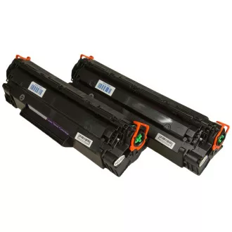 MultiPack Toner TonerPartner PREMIUM für HP 35A (CB435AD), black (schwarz )