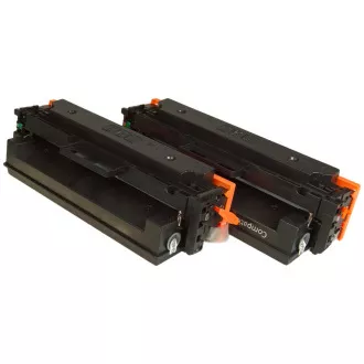 MultiPack Toner TonerPartner PREMIUM für HP 410X (CF410XD), black (schwarz )