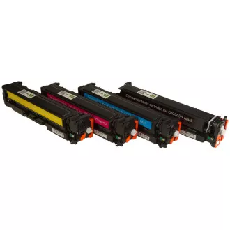 MultiPack Toner TonerPartner PREMIUM für HP 201A (CF400-3A), black + color (schwarz + farbe)