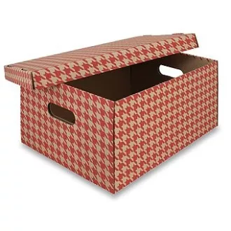 Archivierungsbox 440x320x200mm EMBA RDV rot Archivierungsbox 440x320x200mm EMBA RDV rot