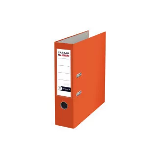 Schnellhefter A4 8cm PP Imperator Rado orange Ringbuch ohne Schienen