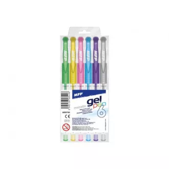 Gelschreiber MFP Metalic GM1038 1mm Satz mit 6 Farben Gelschreiber MFP Metalic GM1038 1mm Satz mit 6 Farben