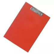 Schreibblock A4 Einzeltafel rot laminiert