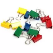 Clip Binder 32mm 12 Stück Farbe