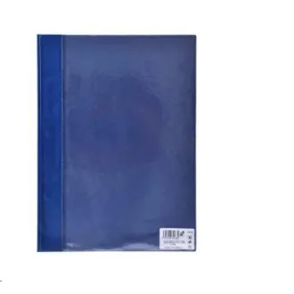 A4 ROC PVC-Ordner mit Fronttasche vorne, klar blaue Rückseite A4 ROC PVC-Ordner mit Fronttasche vorne, klar blaue Rückseite