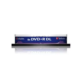 VERBATIM DVD + R (10er-Pack) Double Layer / 8x / 8.5GB / Spindel
