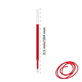 Gelmine 205A 0.5mm rot / bis 205A Gelmine 205A 0.5mm rot / bis 205A