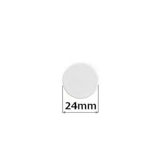 Magnete 24mm Ron 10Stk weiß rund Magnete 24mm Ron 10Stk weiß rund