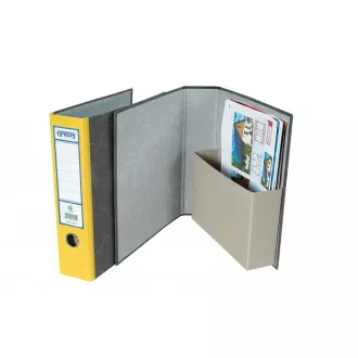 Ordner mit Tasche A4 7,5cm gelb Ordner mit Tasche A4 7,5cm gelb
