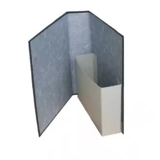 Archivordner mit Tasche A4 7,5cm schwarz