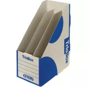 Zeitschriftenkarton A4 Trio 300x220x130mm EMBA blau