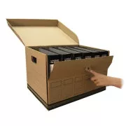 Archivierungsbox Guardian Pegas für 6 Ordner, oben und seitlich zu öffnen