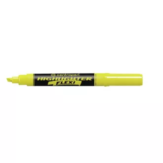 Textmarker Centropen 8542 Textmarker Flexi gelbe Keilspitze 1-5mm