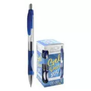 Gelschreiber Junior 205A Kunststoff 0,5mm blauer Schaft klar