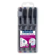 Marker Centropen 4616/4 F Liner CD / DVD / BD 4 Farben 0.6mm