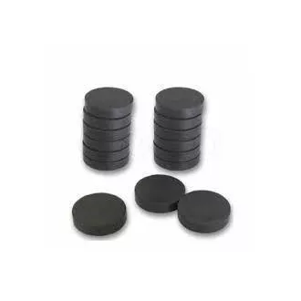 Magnete 16mm Ron 12Stk schwarz Magnete 16mm Ron 12Stk schwarz