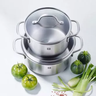 ZWILLING Kochtopfset, 5-teilig, Edelstahl - Flow ZWILLING Kochtopfset, 5-teilig, Edelstahl - Flow