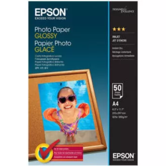 EPSON Papier A4 - Fotopapier glänzend A4 50 Blatt EPSON Papier A4 - Fotopapier glänzend A4 50 Blatt