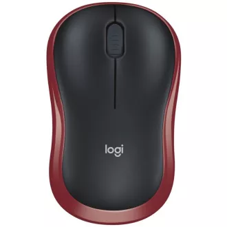 Logitech Wireless Mouse M185, rot