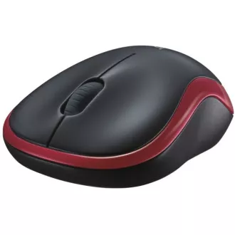 Logitech Wireless Mouse M185, rot