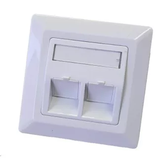 Universal-Steckdose 2 Anschluss - 80x80