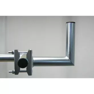 Antennenhalter für Balkon, galvanisches Zink, Länge 20cm