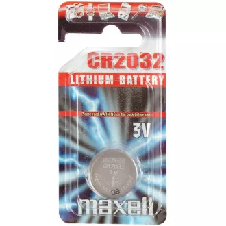 AVACOM Knopfbatterie CR2032 Maxell Lithium 1 Stück Blister
