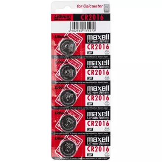 AVACOM Knopfbatterie CR2016 Maxell Lithium 1 Stück Blister