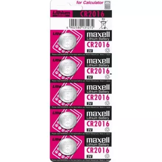 AVACOM Knopfbatterie CR2016 Maxell Lithium 1 Stück Blister