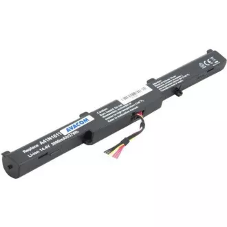 AVACOM Akku für Asus G553, GL753, N552 Li-Ion 14, 4V 2600mAh 37Wh AVACOM Akku für Asus G553, GL753, N552 Li-Ion 14, 4V 2600mAh 37Wh