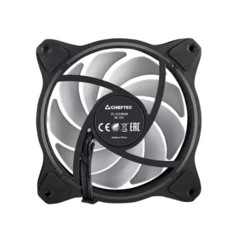 CHIEFTEC Lüfter ZF-1225RGB, 120mm, PWM, ARGB, schwarz