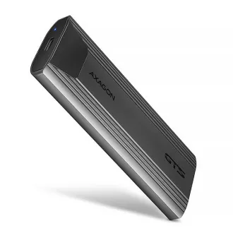 AXAGON EEM2-GTS2, USB-C 10Gbps - M.2 NVMe & SATA SSD Metallgehäuse THIN, schraubenlos AXAGON EEM2-GTS2, USB-C 10Gbps - M.2 NVMe & SATA SSD Metallgehäuse THIN, schraubenlos
