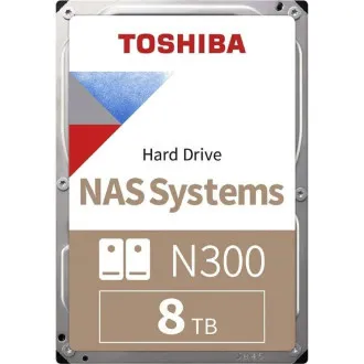 TOSHIBA HDD N300 NAS 8TB, SATA III, 512MB Cache, BULK