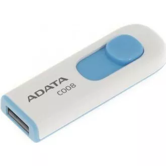 ADATA Flash Disk 16GB C008, USB 2.0 Classic, weiß