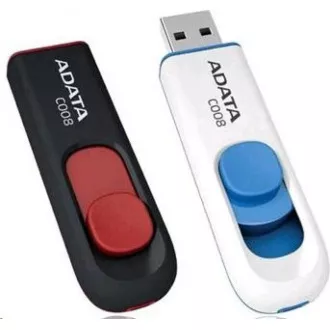 ADATA Flash Disk 16GB C008, USB 2.0 Classic, weiß