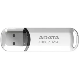 ADATA Flash Disk 32GB C906, USB 2.0 Classic, weiß