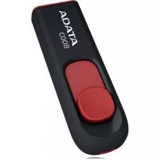 ADATA Flash Disk 64GB C008, USB 2.0 Classic, schwarz