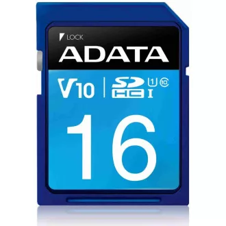 ADATA SDHC-Karte 16 GB Premier UHS-I Klasse 10 ADATA SDHC-Karte 16 GB Premier UHS-I Klasse 10