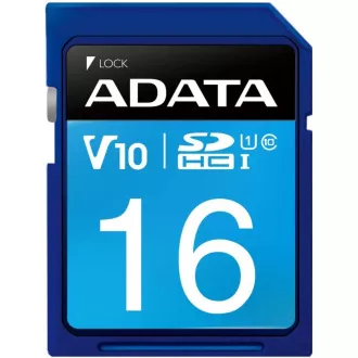 ADATA SDHC-Karte 16 GB Premier UHS-I Klasse 10 ADATA SDHC-Karte 16 GB Premier UHS-I Klasse 10