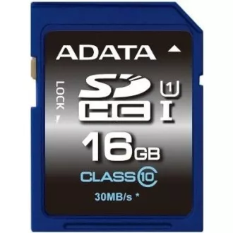 ADATA SDHC-Karte 16 GB Premier UHS-I Klasse 10 ADATA SDHC-Karte 16 GB Premier UHS-I Klasse 10