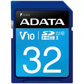 ADATA SDHC-Karte 32 GB Premier UHS-I Klasse 10 ADATA SDHC-Karte 32 GB Premier UHS-I Klasse 10