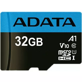 ADATA MicroSDHC-Karte 32 GB UHS-I Klasse 10 + SD-Adapter, Premier ADATA MicroSDHC-Karte 32 GB UHS-I Klasse 10 + SD-Adapter, Premier