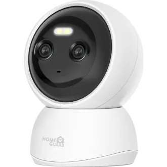 iGET HOMEGUARD HGWIP222 - IP-Kamera mit zwei Objektiven, 2K-Auflösung, 2fach-Optik, mit Ton und Nachtsicht