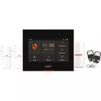 iGET HOME X5 Advanced - Wi-Fi Smart Home Alarm mit LCD, komplettes Set, Tuya Unterstützung iGET HOME X5 Advanced - Wi-Fi Smart Home Alarm mit LCD, komplettes Set, Tuya Unterstützung